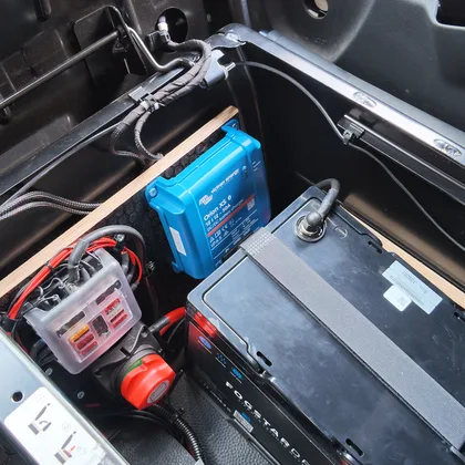T6 off grid leisure electrical setup